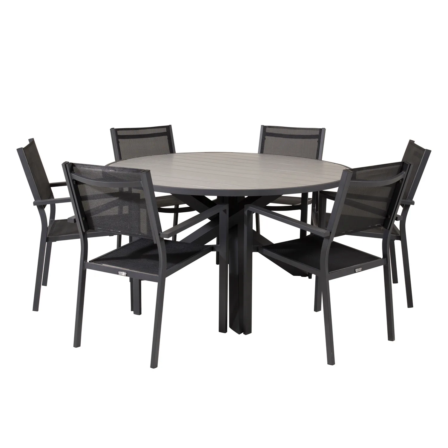 Grå/Svart