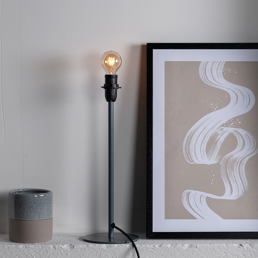 Dasir -Table Lamp - Grey/- Grå