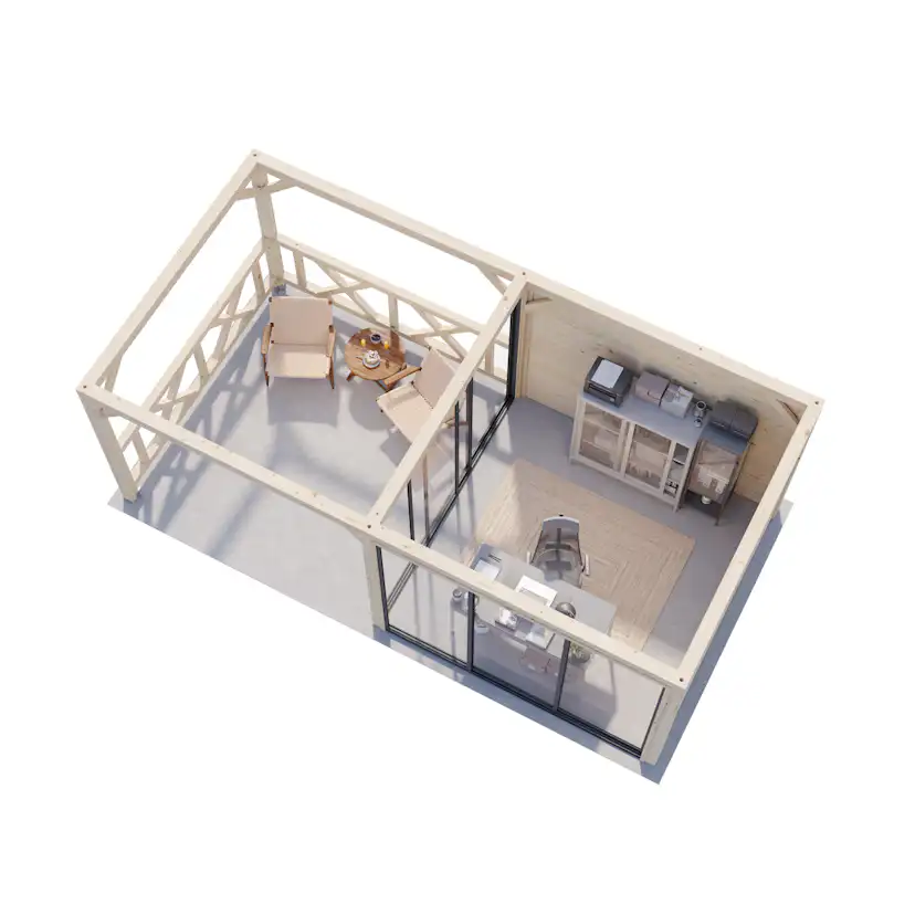 Uterum Palmako Bianca 16,6 m2 Set 503 Slide Plus