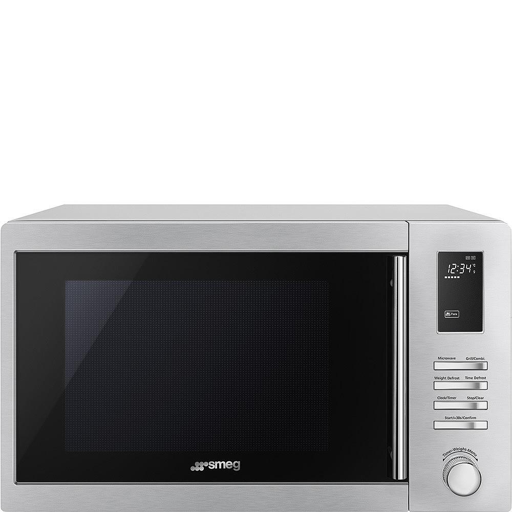 Mikrovågsugn Smeg Universal MOE25X Rostfri Fristående Micro med Grill