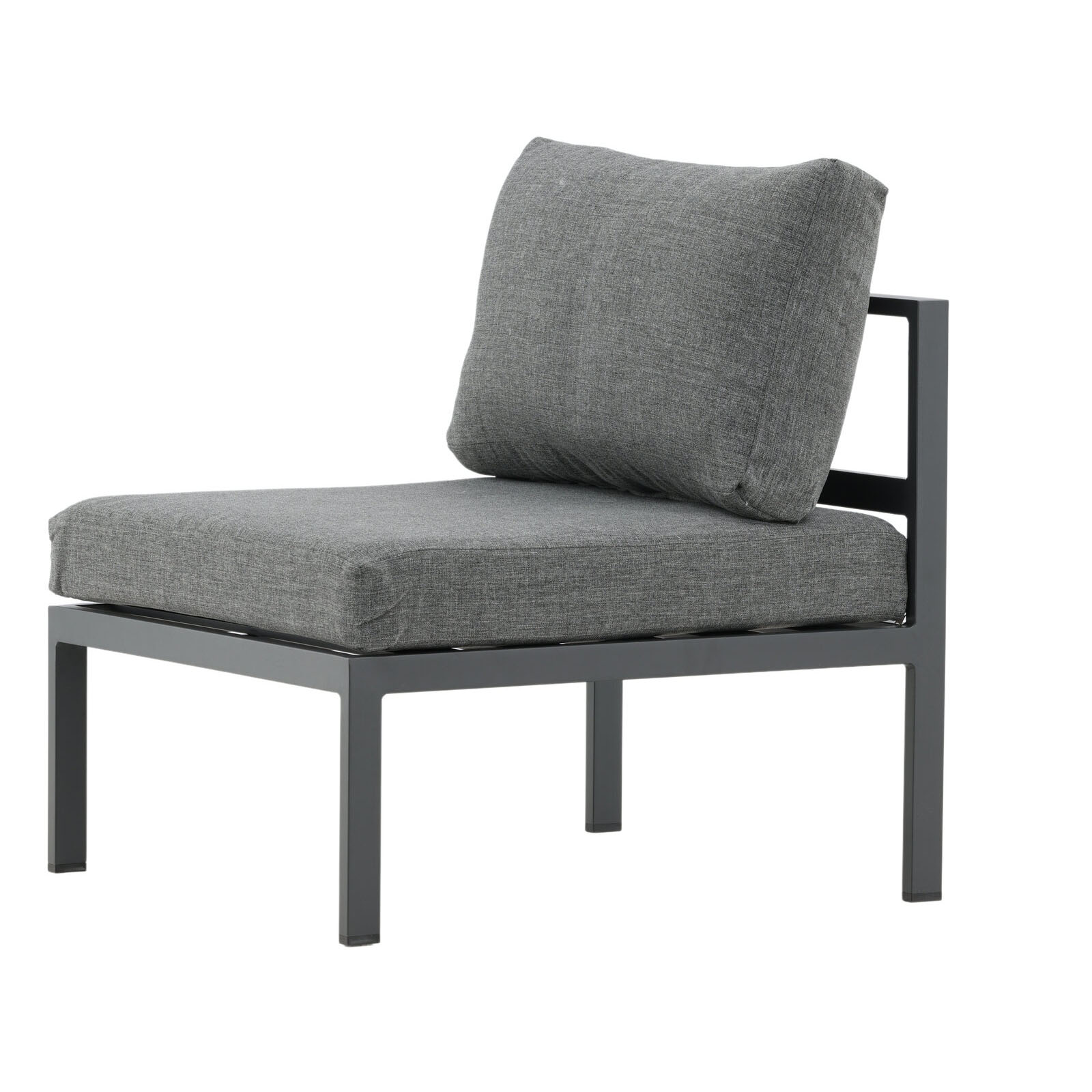 Copacabana Middle Part - Black Alu / Grey Cushion Black Alu / Grey Cushion