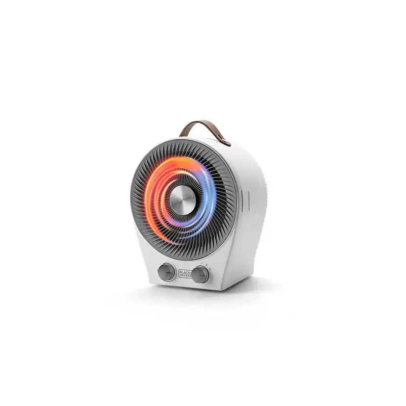 Värmefläkt Black+Decker 2-i-1 Vit