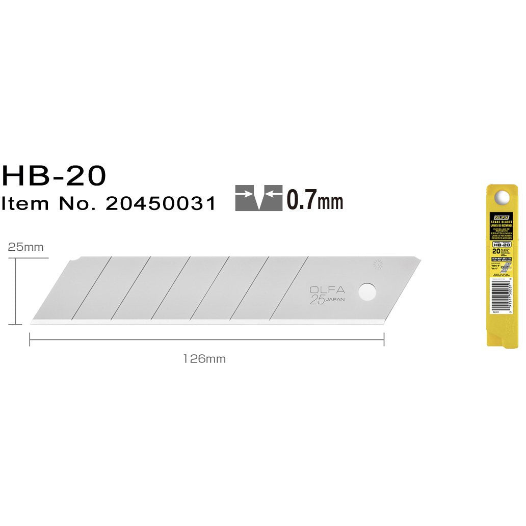 Brytblad Olfa HB-20 25 mm