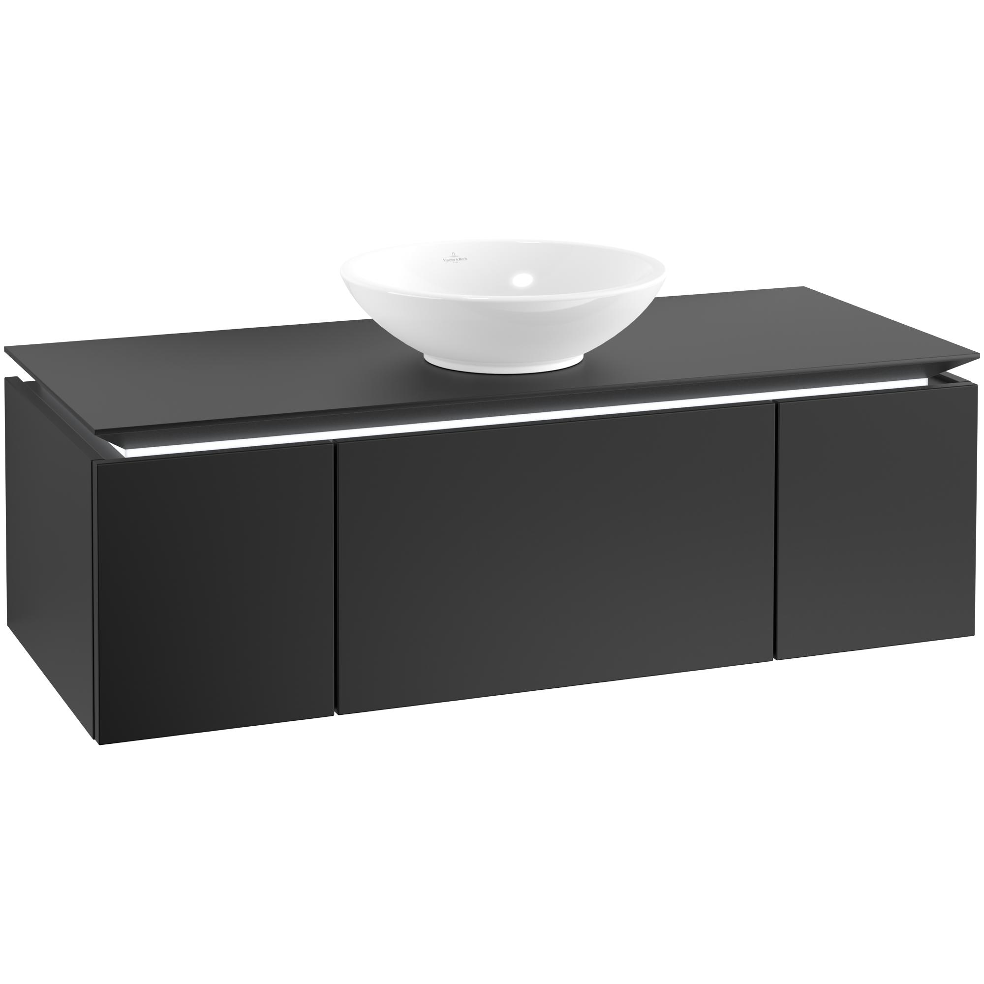 Tvättställsskåp Villeroy & Boch Legato Kompakt med 3 Lådor för Ytmonterat Tvättställ från Övriga V&B Serier