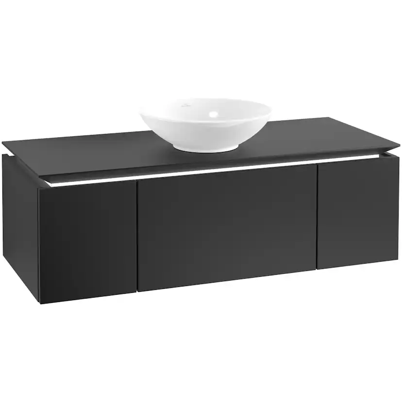 Tvättställsskåp Villeroy & Boch Legato Kompakt med 3 Lådor för Ytmonterat Tvättställ från Övriga V&B Serier