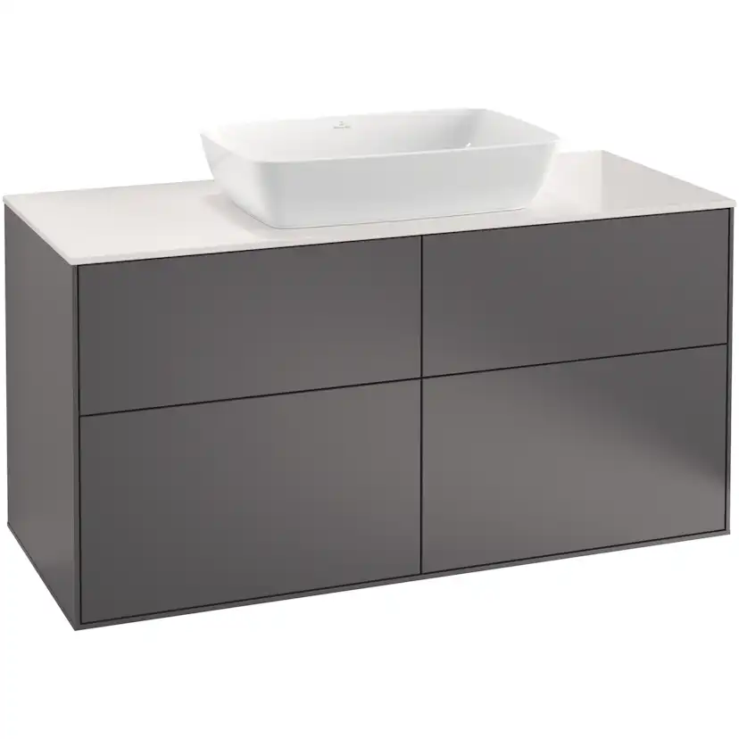 Tvättställsskåp Villeroy & Boch Finion med 4 Lådor och Bänkskiva för Fristående Tvättställ