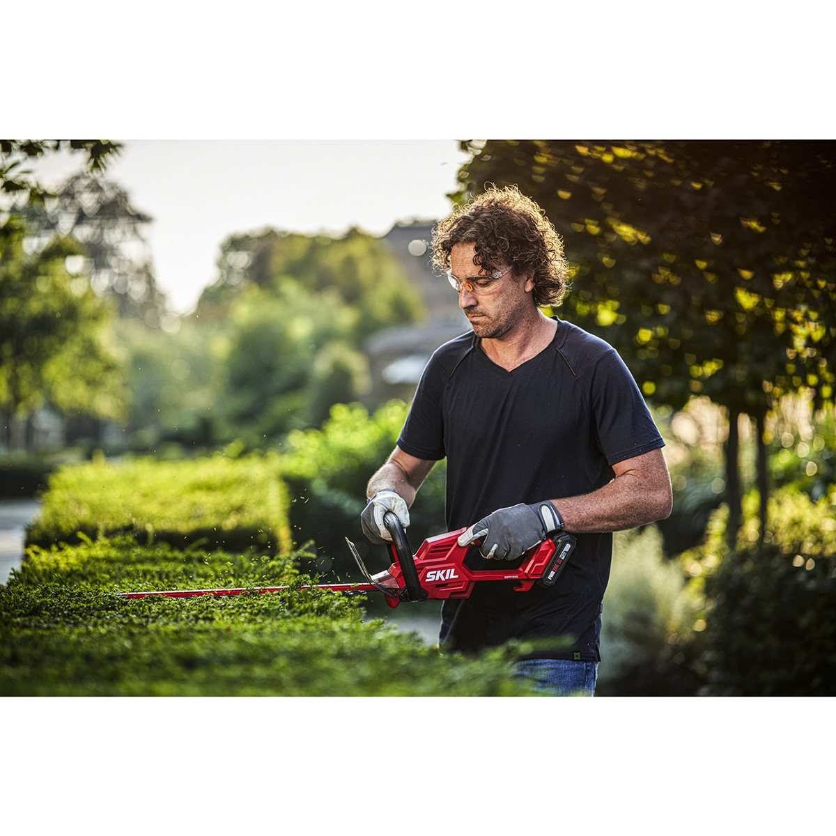 Häcksax SKIL 0438 AA Kolborstfri Batteridriven