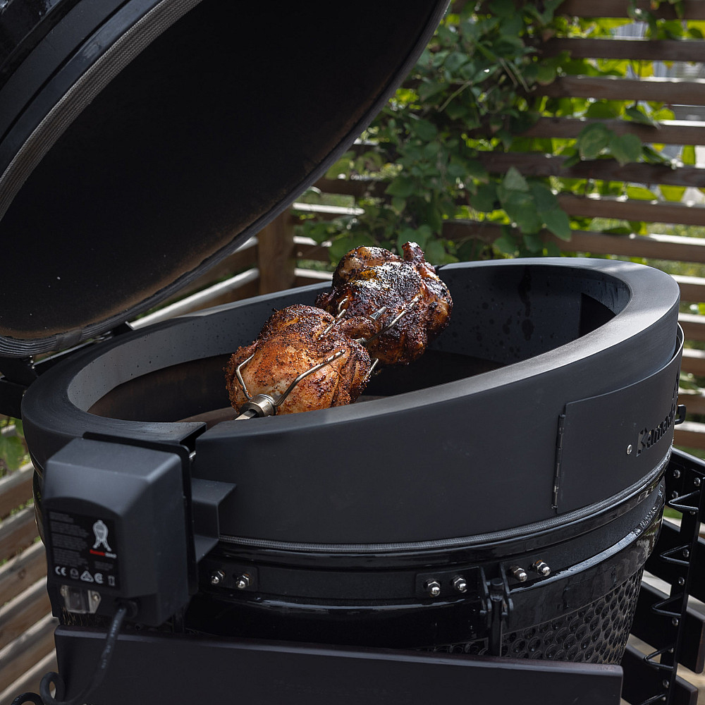 Grilltillbehör Kamado Sumo Grillmästarens Rotisserie & Pizzaugn Midi