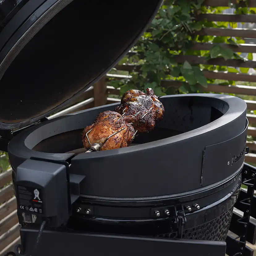 Grilltillbehör Kamado Sumo Grillmästarens Rotisserie & Pizzaugn Midi