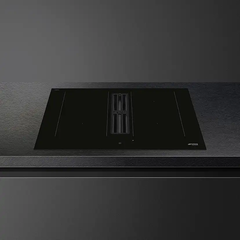 Induktionshäll Smeg HOBD472D2 med Fläkt