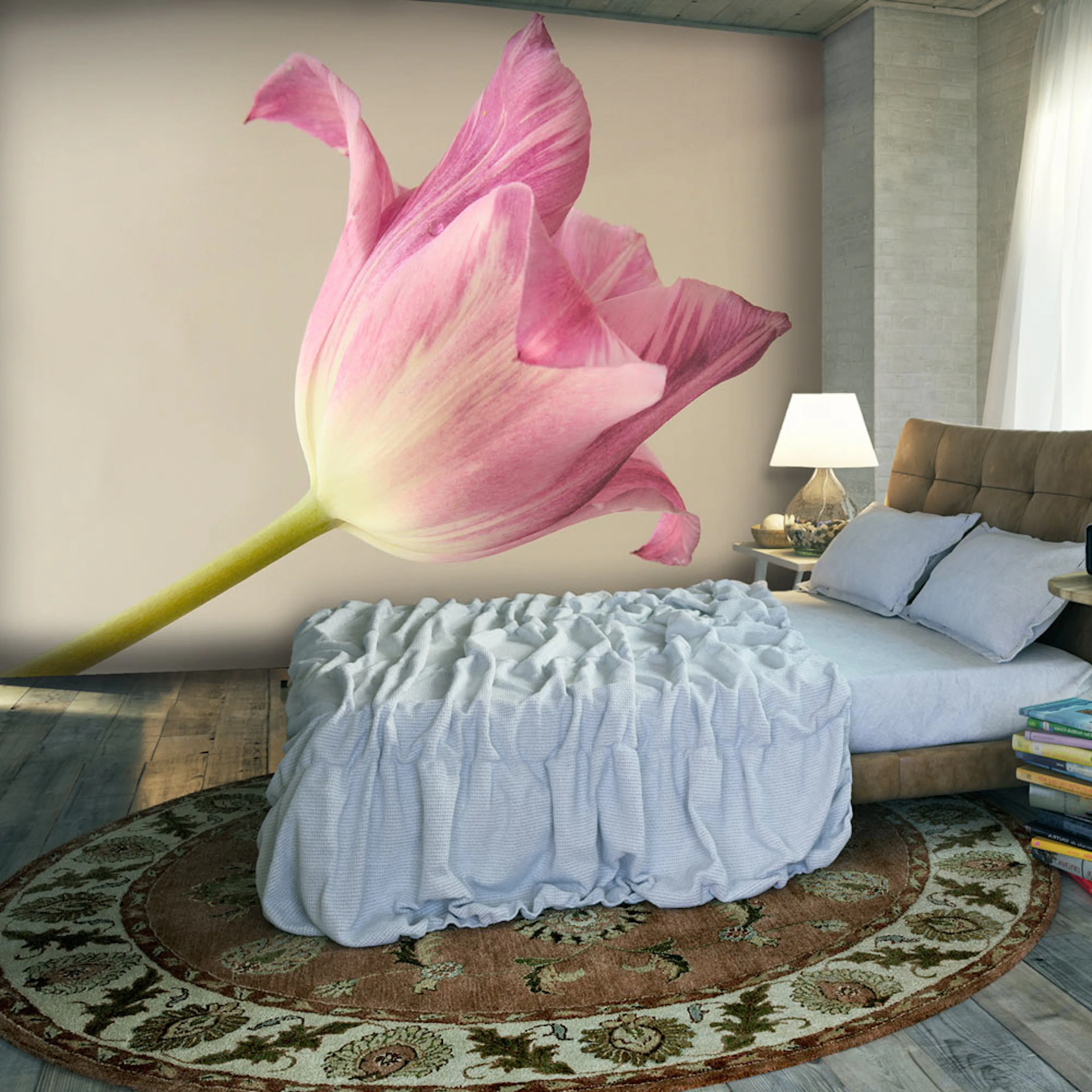 Fototapet Arkiio Pink Tulip