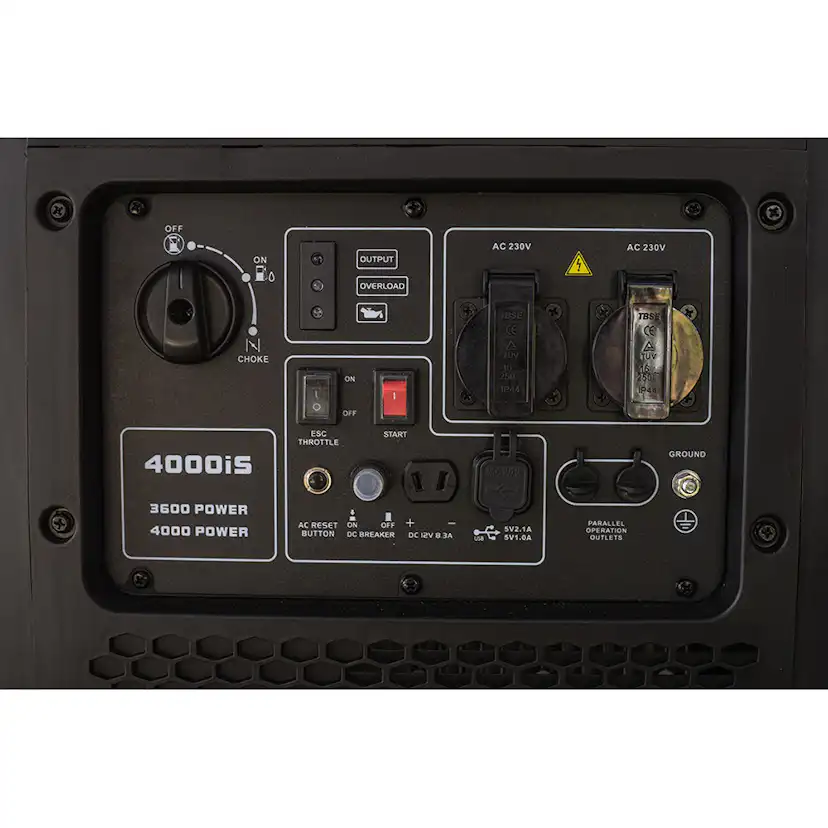 Elverk Duab-Power LT4000IS Parallell med Inverter& Elstart