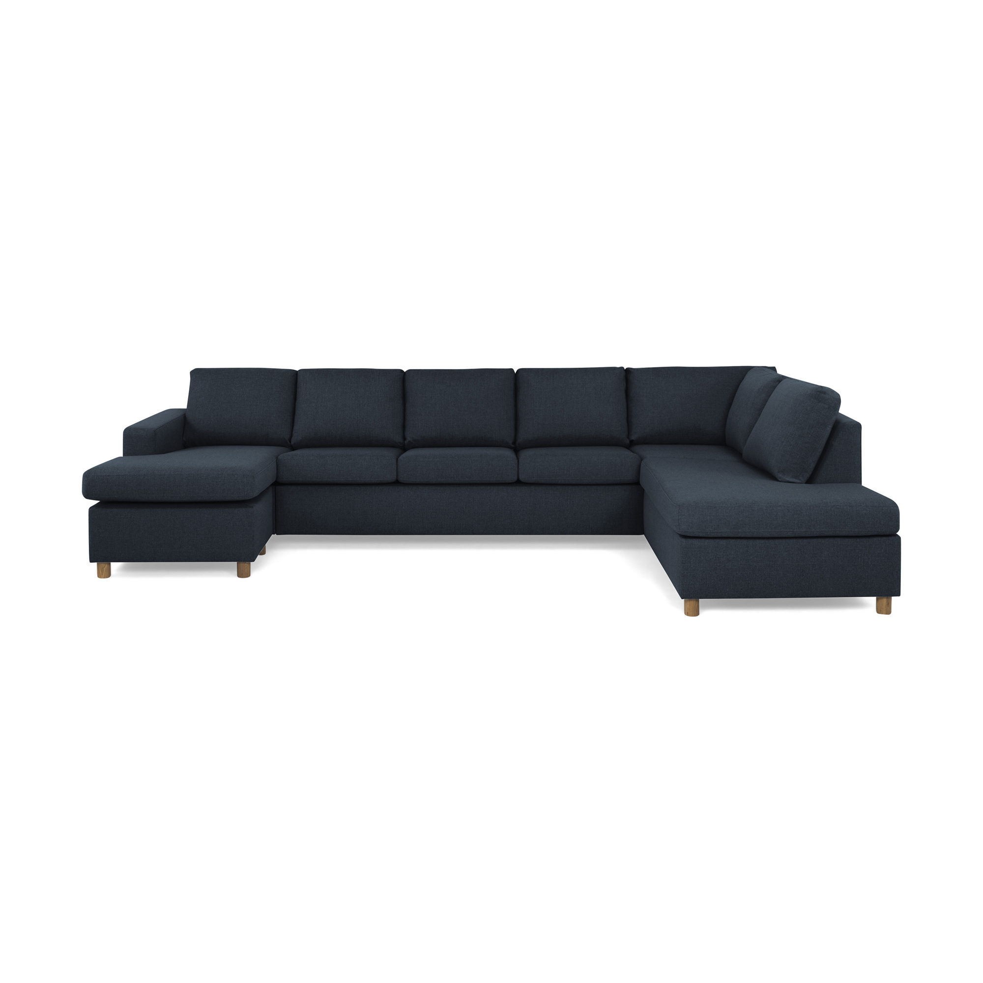 5-sitssoffa Basic Home Crazy U-formad med Divan och Schäslong XL 345 cm