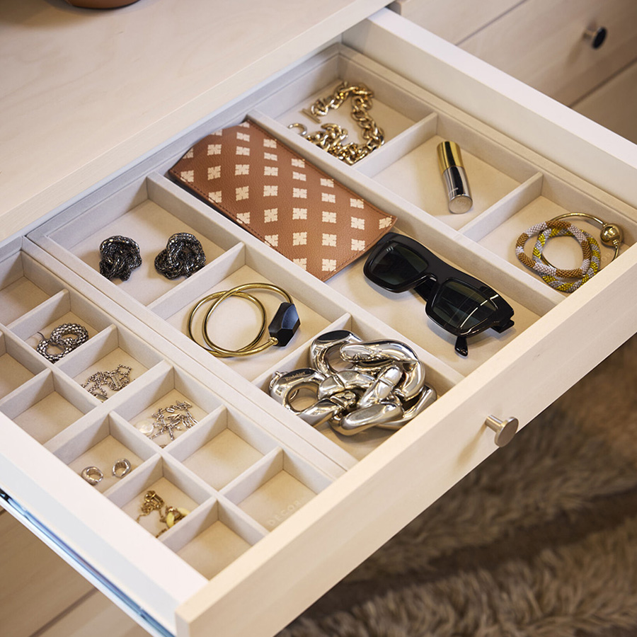 Accessoarbricka Elfa Décor+