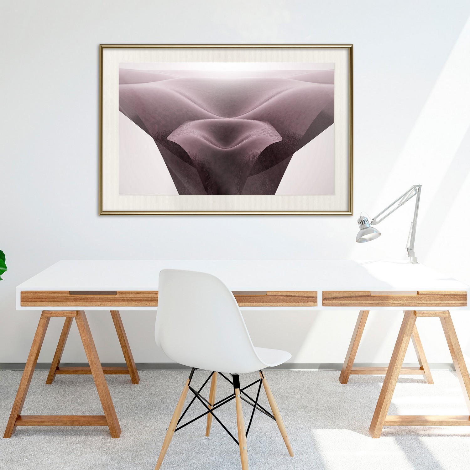 Poster Artgeist Affisch Abstract Desert