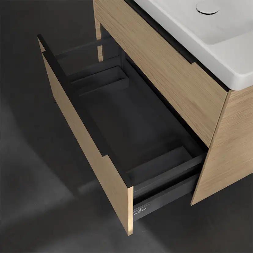 Tvättställsskåp Villeroy & Boch Subway 3.0 med 2 Lådor