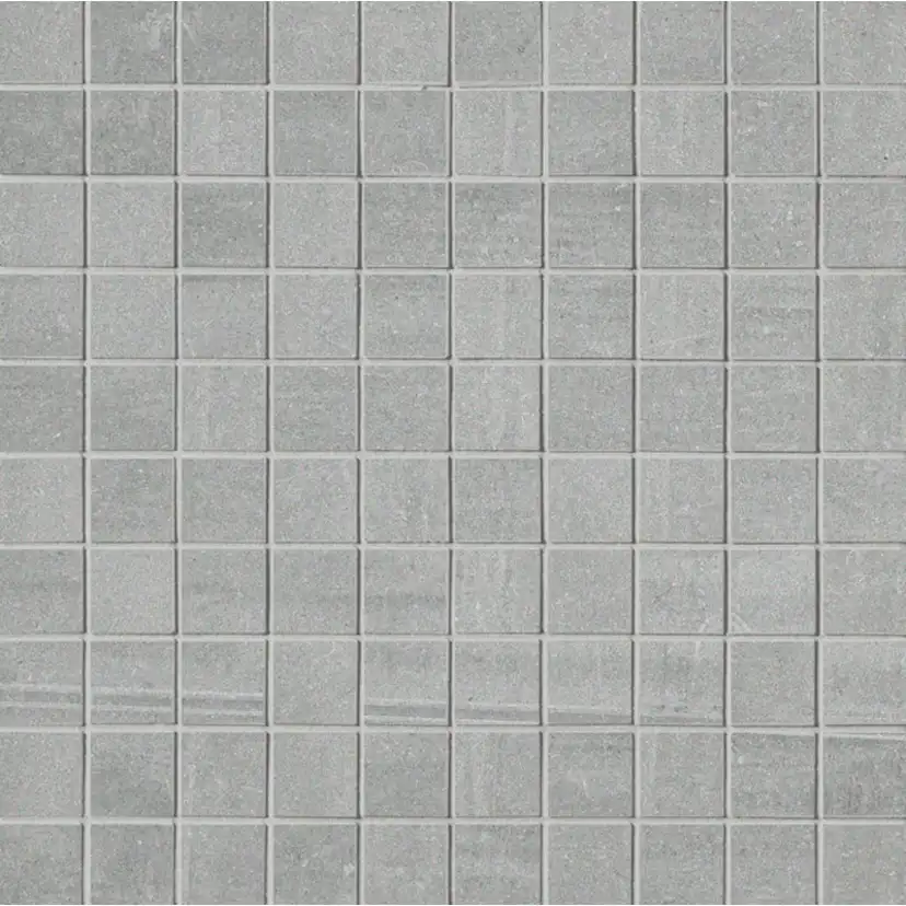 Mosaik Ceramiche Keope Back Silver Grå Grå Mosaic 3x3 cm