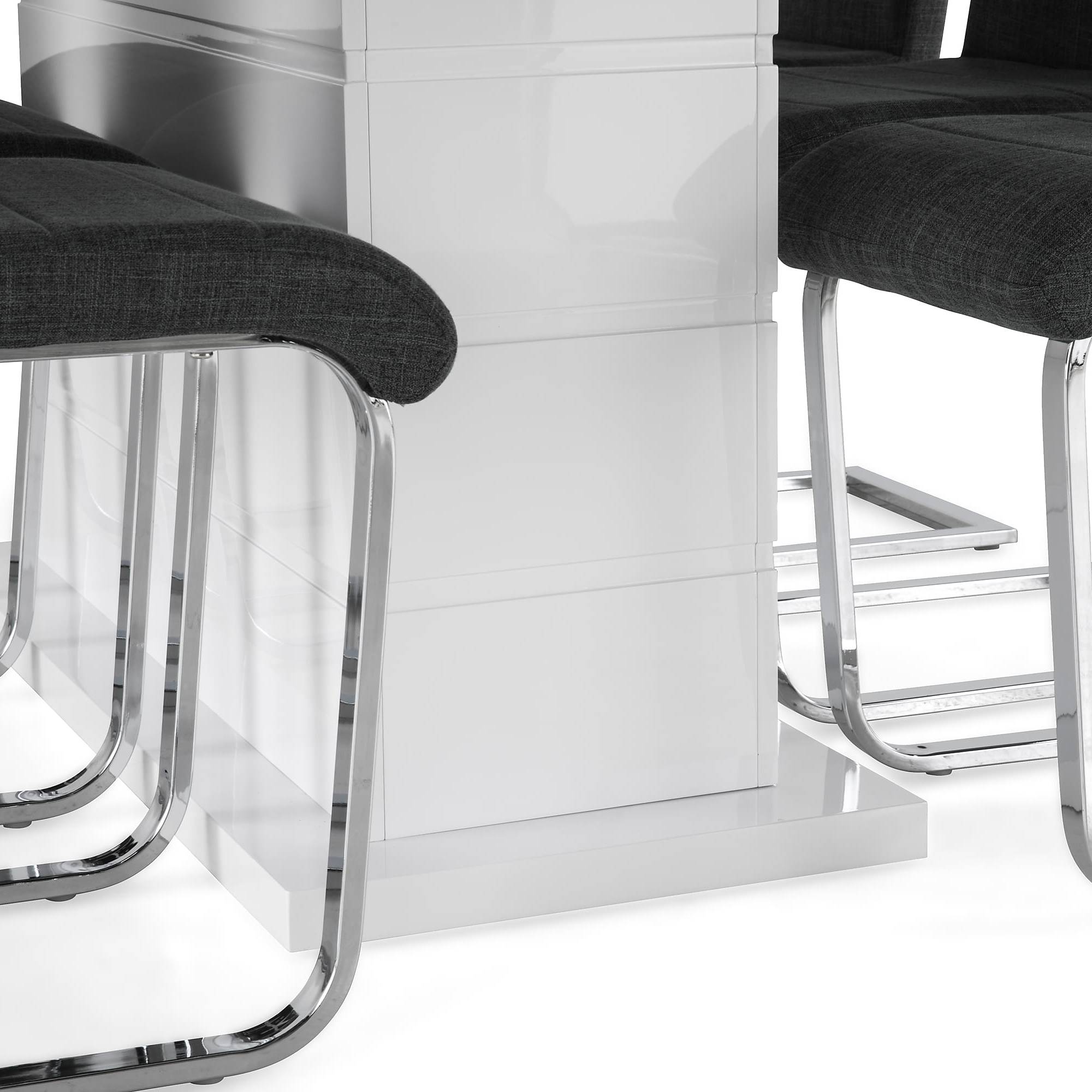 Matgrupp Concept 55 Ratliff Rektangulärt Matbord 180-220 cm Förlängningsbart med 6 Cibus Matstol