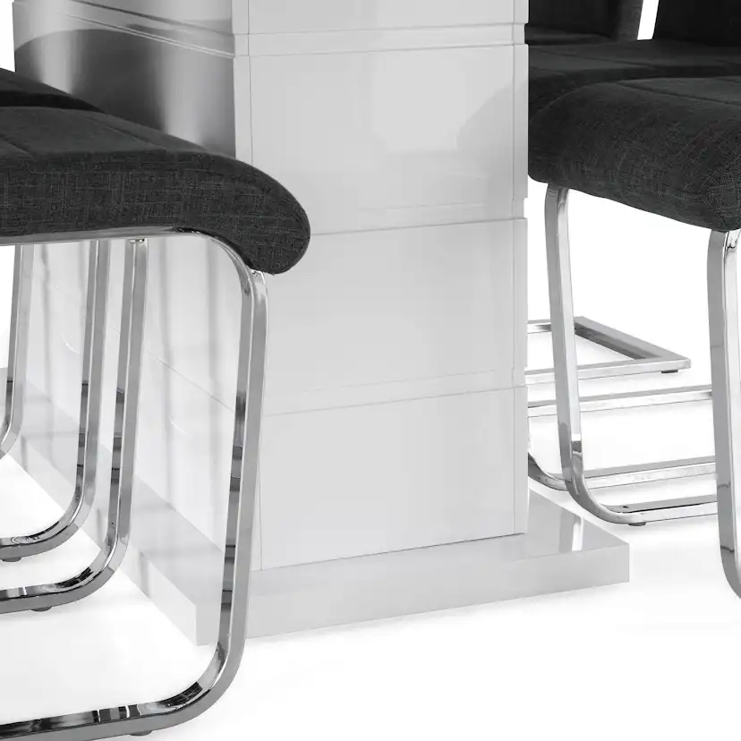 Matgrupp Concept 55 Ratliff Rektangulärt Matbord 180-220 cm Förlängningsbart med 6 Cibus Matstol