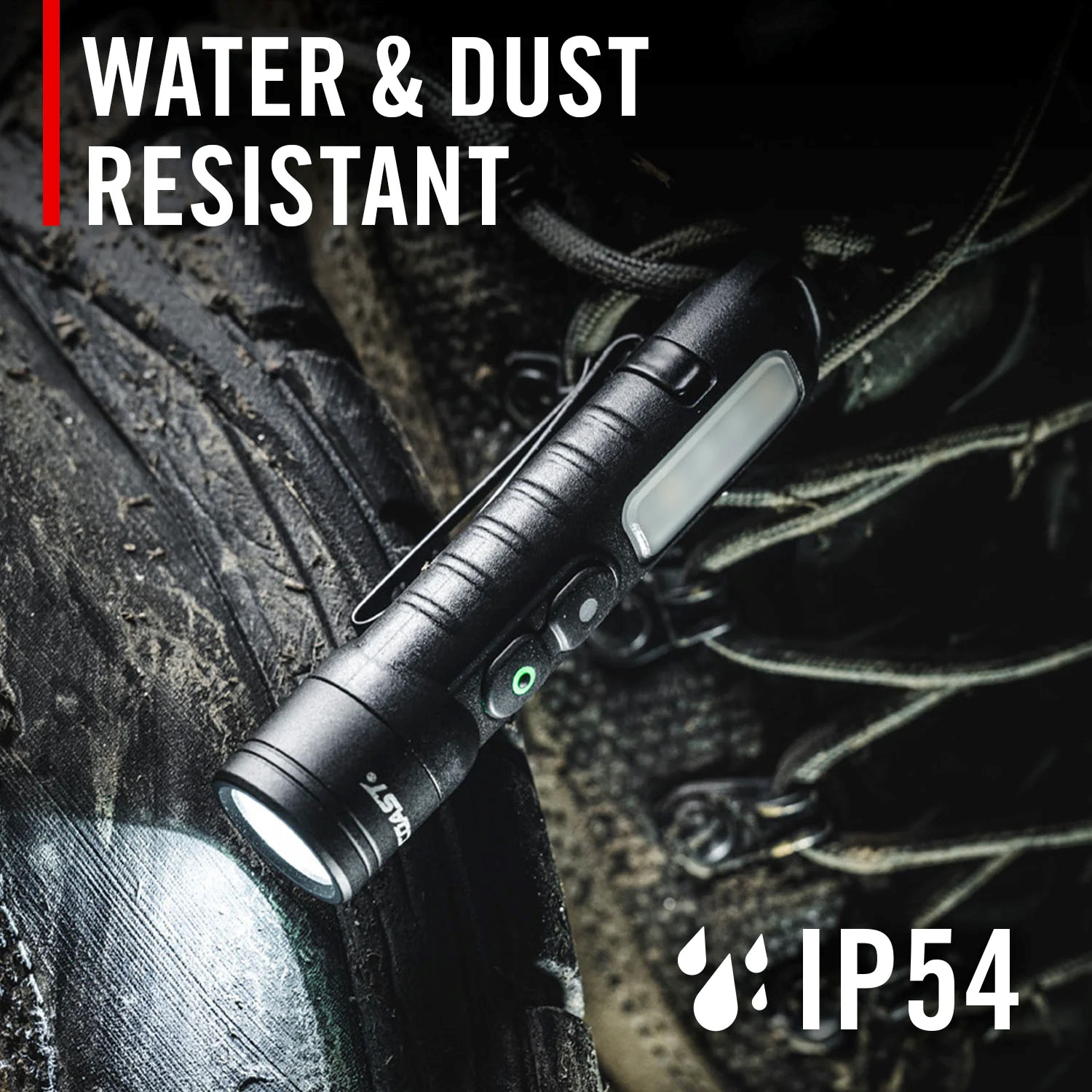 Uppladdningsbar COAST KL35R hög CRI Tvåfärgad Penlampa 600 Lumen