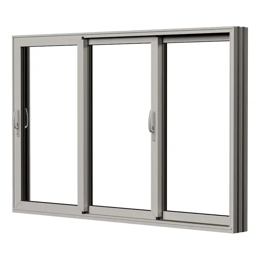 Skjutdörr NorDan HelAlu Aluminium 3-Delad Trippelspår