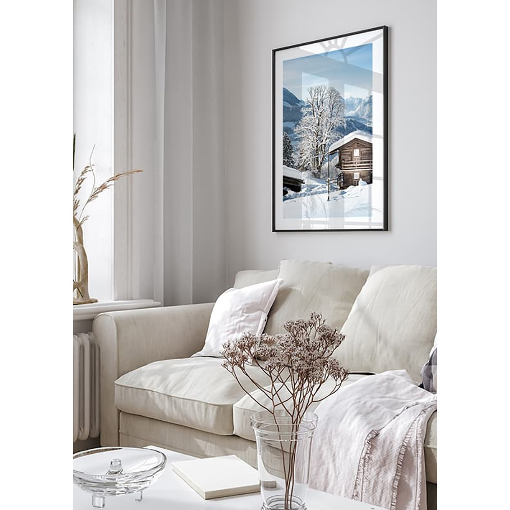 Poster Gallerix Cabin In Snow No3