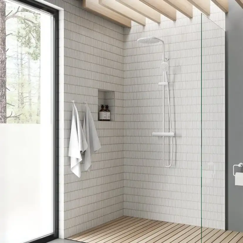 SILHOUET SHOWER SYSTEM Mattvit, 150 cc