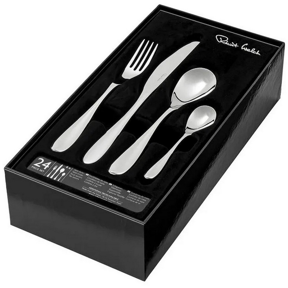 Bestickset Robert Welch Bourton Bright 24 Delar