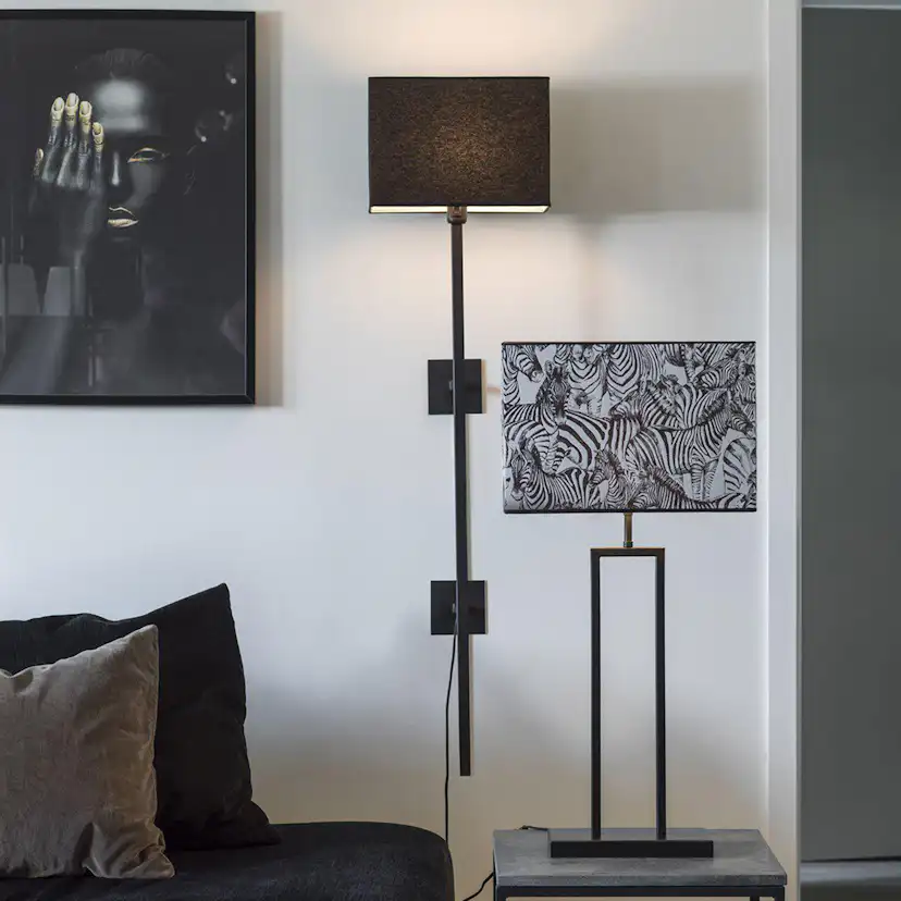 Rakel Lampskärm Svart, B: 405 mm