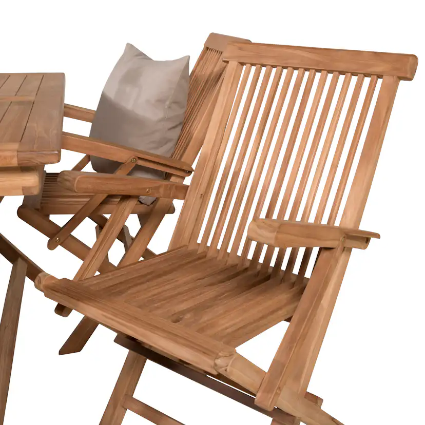 Matgrupp Venture Home Kiara 120 med 4 Stolar Med Armstöd