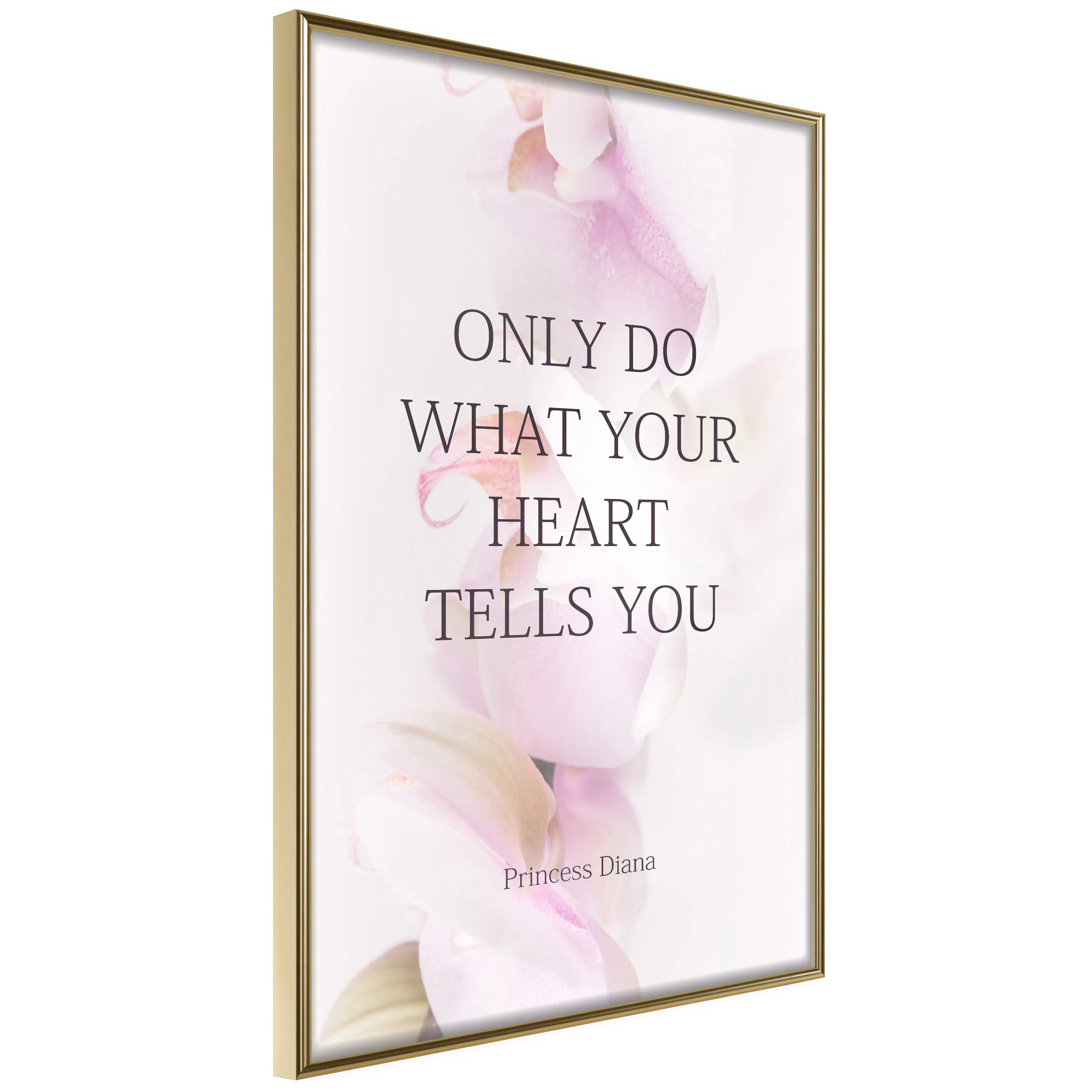 Poster Artgeist Affisch Do What Your Heart Tells