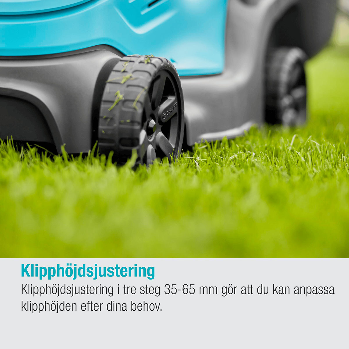 Batterigräsklippare Gardena PowerMax 30/18V P4A med Batteri och Laddare