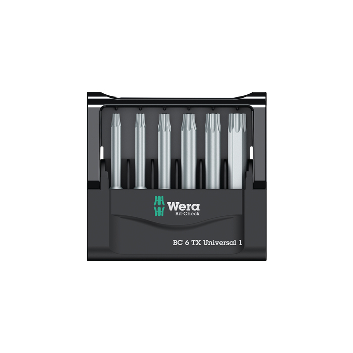 Bitssats Wera 6 Tx Universal 1 6 Delar