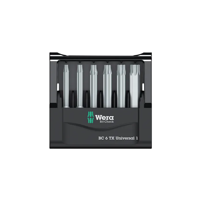 Bitssats Wera 6 Tx Universal 1 6 Delar