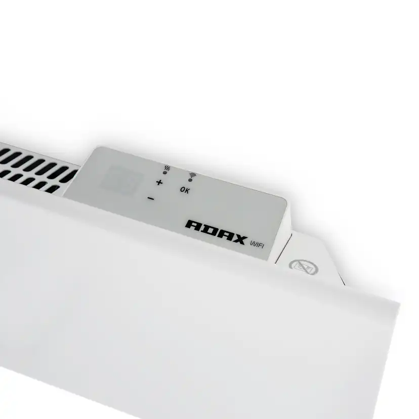 Elelement Adax Neo L KWT WiFi Vit Höjd 210mm Djup 87mm 230V Plug and play Effekt: 1200 W