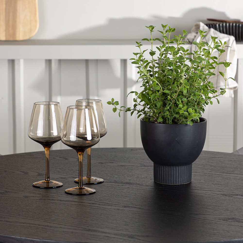 Matgrupp Venture Home Olivia Ø110 cm med 4 st Evelina stolar