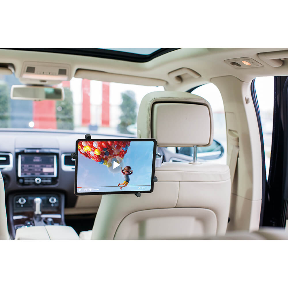 Nackstödsfäste Hama 360 Snurrbart Passar Enheter 7-11 tum Aluminium