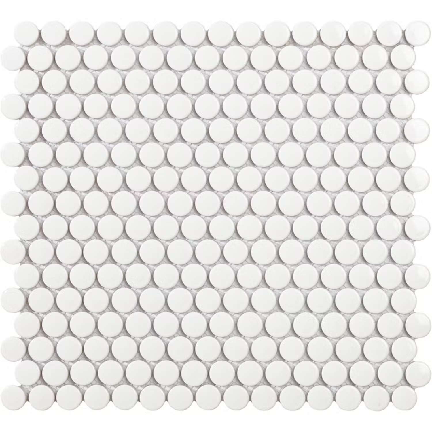 Mosaik Konradssons Tech Penny Vit Blank 29,4x32 cm