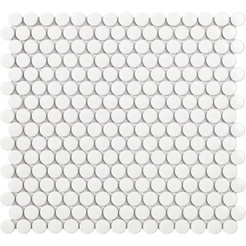 Mosaik Konradssons Tech Penny Vit Blank 29,4x32 cm