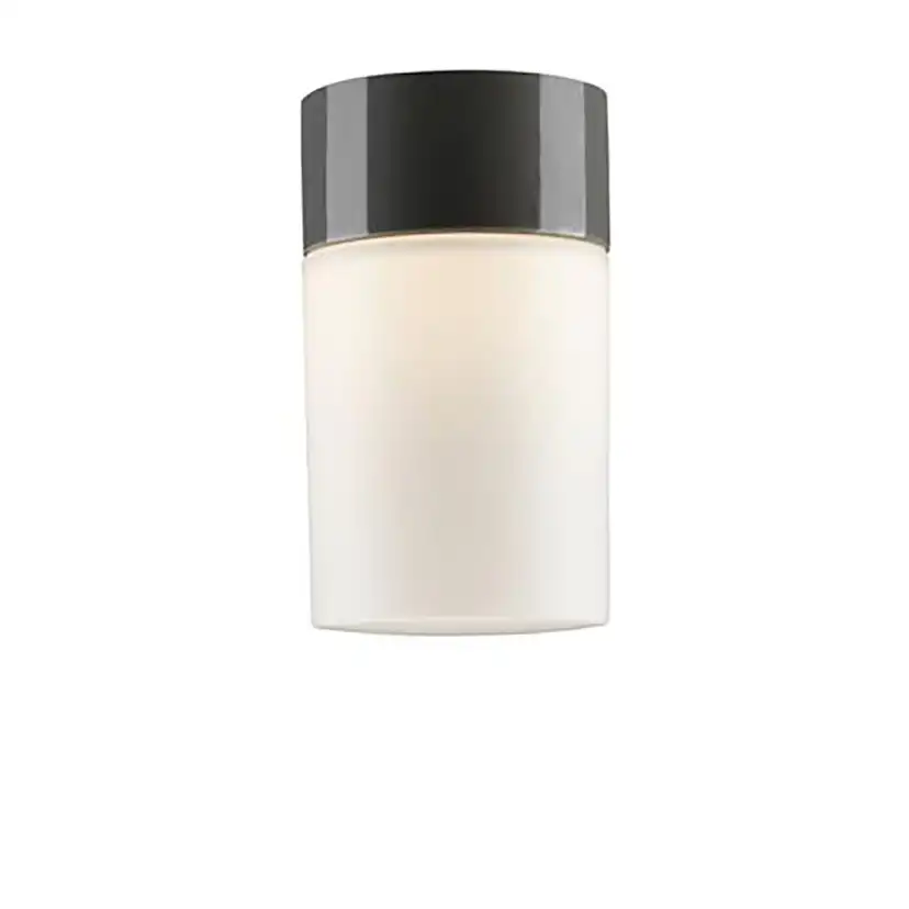 ARM OPUS 100/175 GRÅ IP44 LED Grå/Matt Opalglas