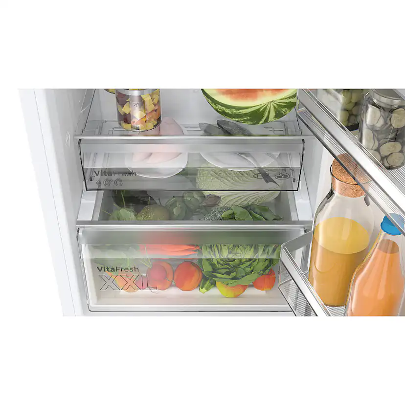 Fristående Kyl och Frys Bosch Serie 4 KGN392WDF Vit Med Smart Förvaring