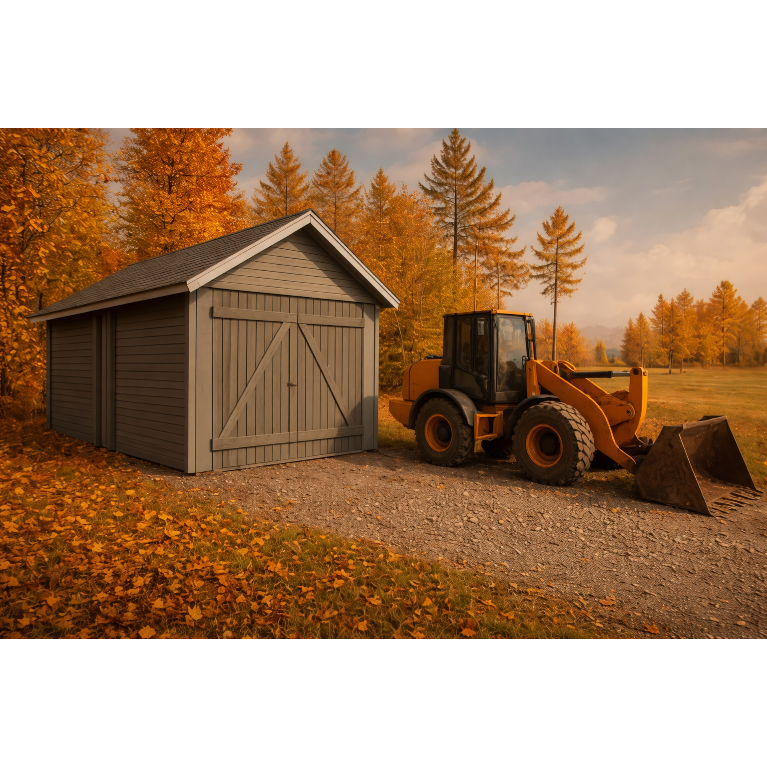 Husvagnsgarage LP Garden AT30T (29,9 m²)