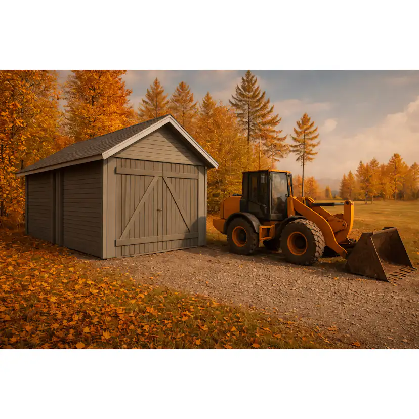 Husvagnsgarage LP Garden AT30T (29,9 m²)
