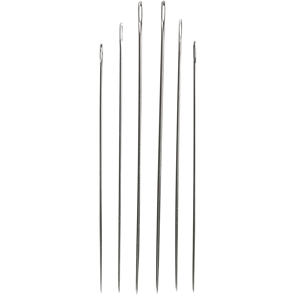 Stoppnålar Creativ Company Silver Nr. 1-5 6 St/1 Förp