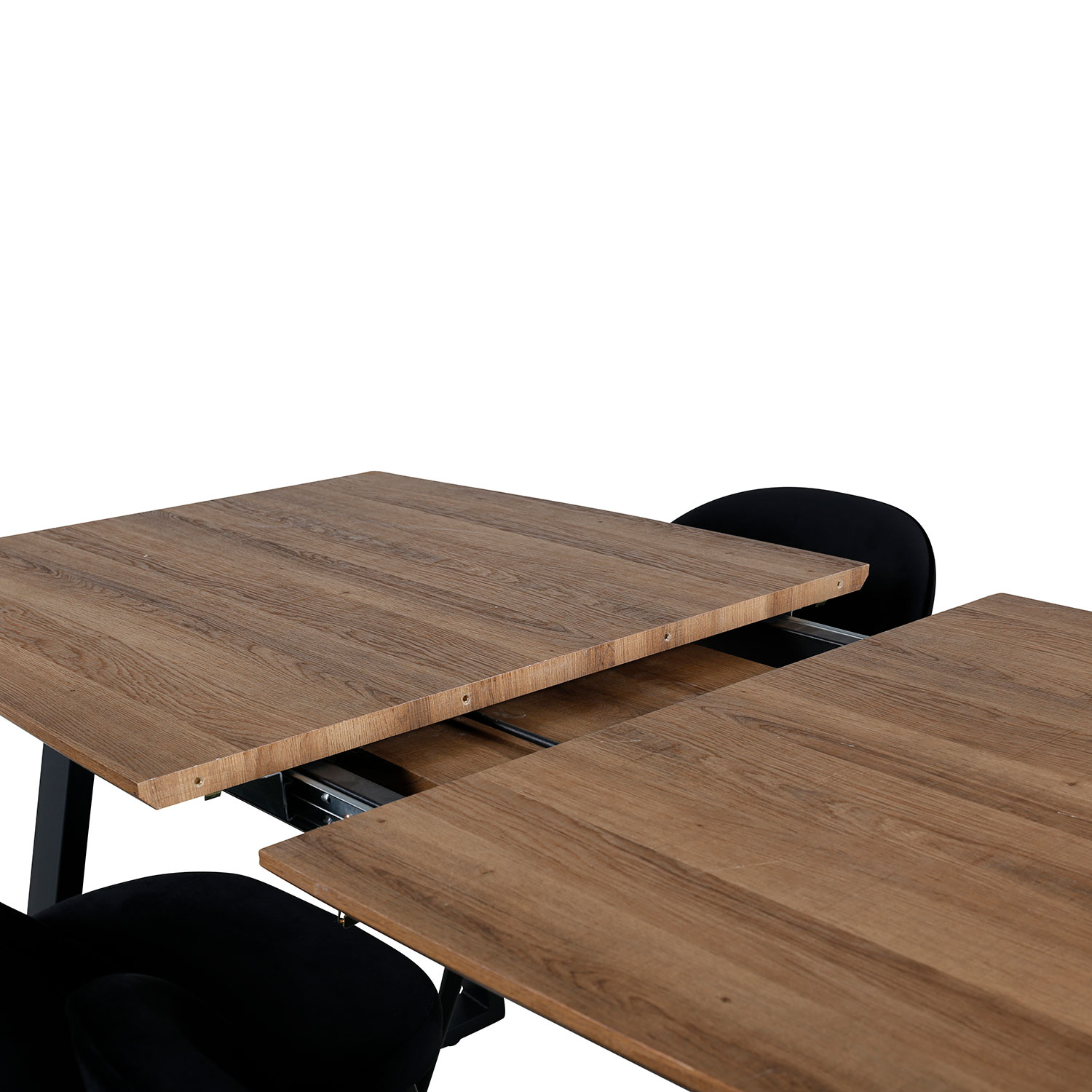 Matgrupp Venture Home Inca med 4 Velvet stolar