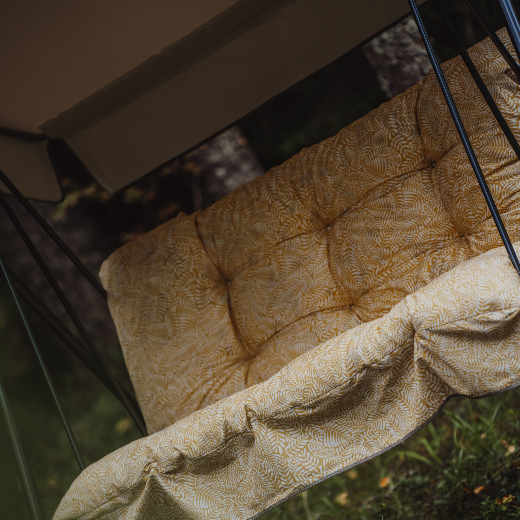 Duetto 2- pers. hammock, 98B Grå/Gul