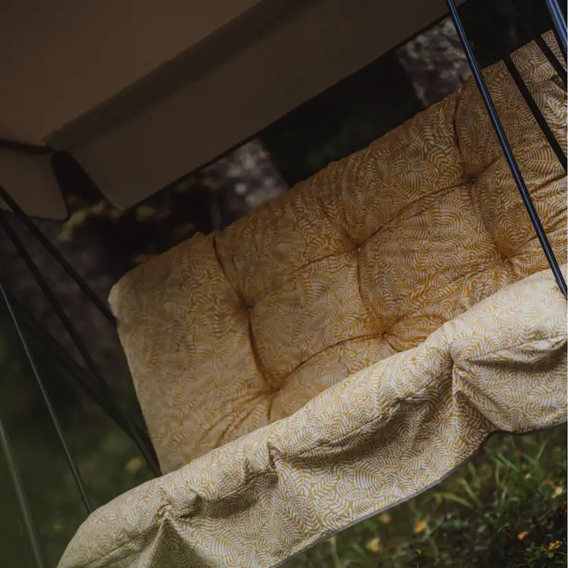 Duetto 2- pers. hammock, 98B Grå/Gul