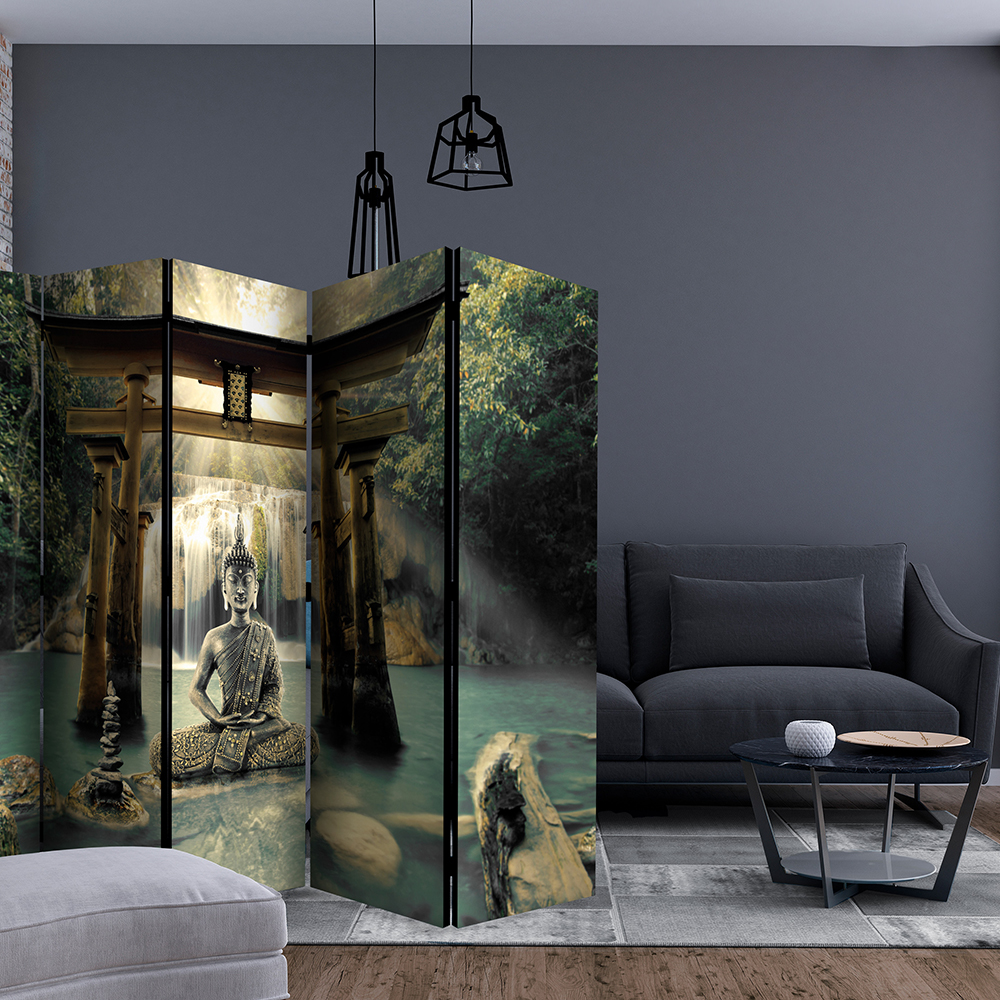 Rumsavdelare Skärmvägg Arkiio Buddha Smile II 225x172 cm