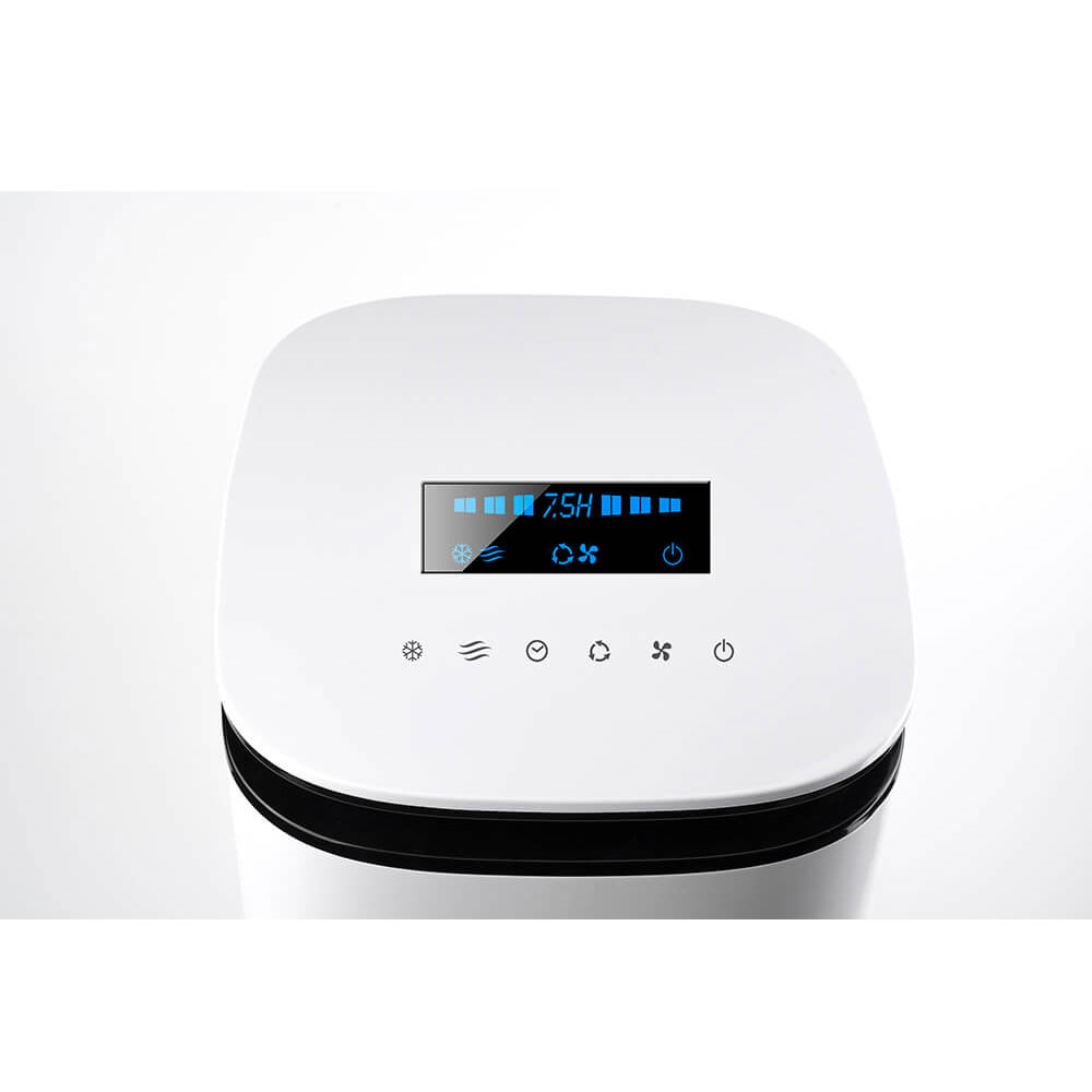 Luftkylare Black+Decker BXAC7E LED Display Vit, Multifunktionell & Effektiv Kylaggregat