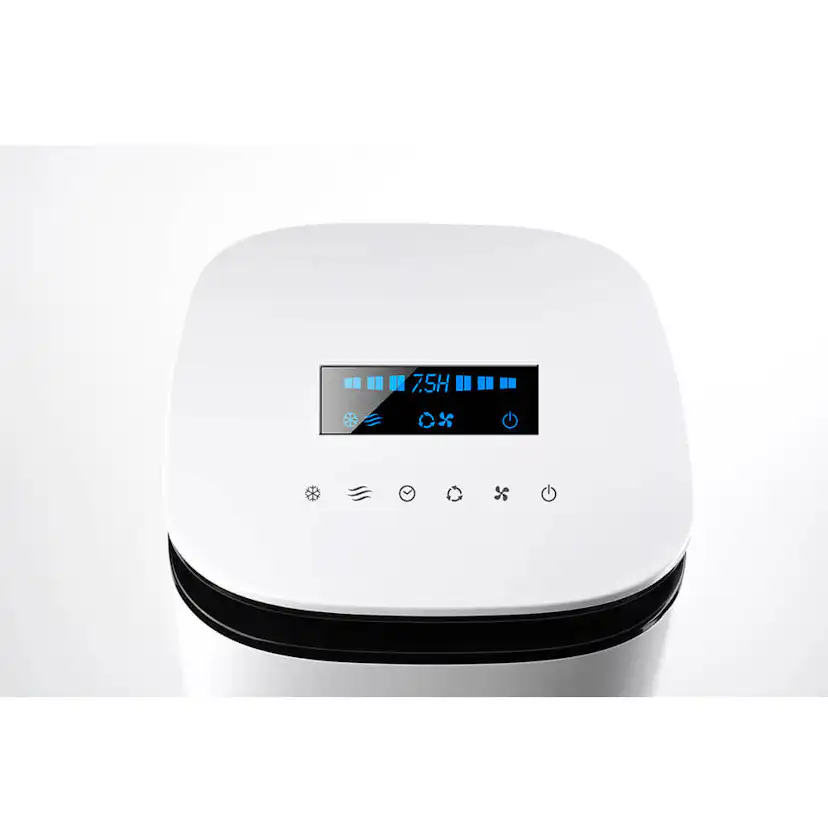 Luftkylare Black+Decker BXAC7E LED Display Vit, Multifunktionell & Effektiv Kylaggregat